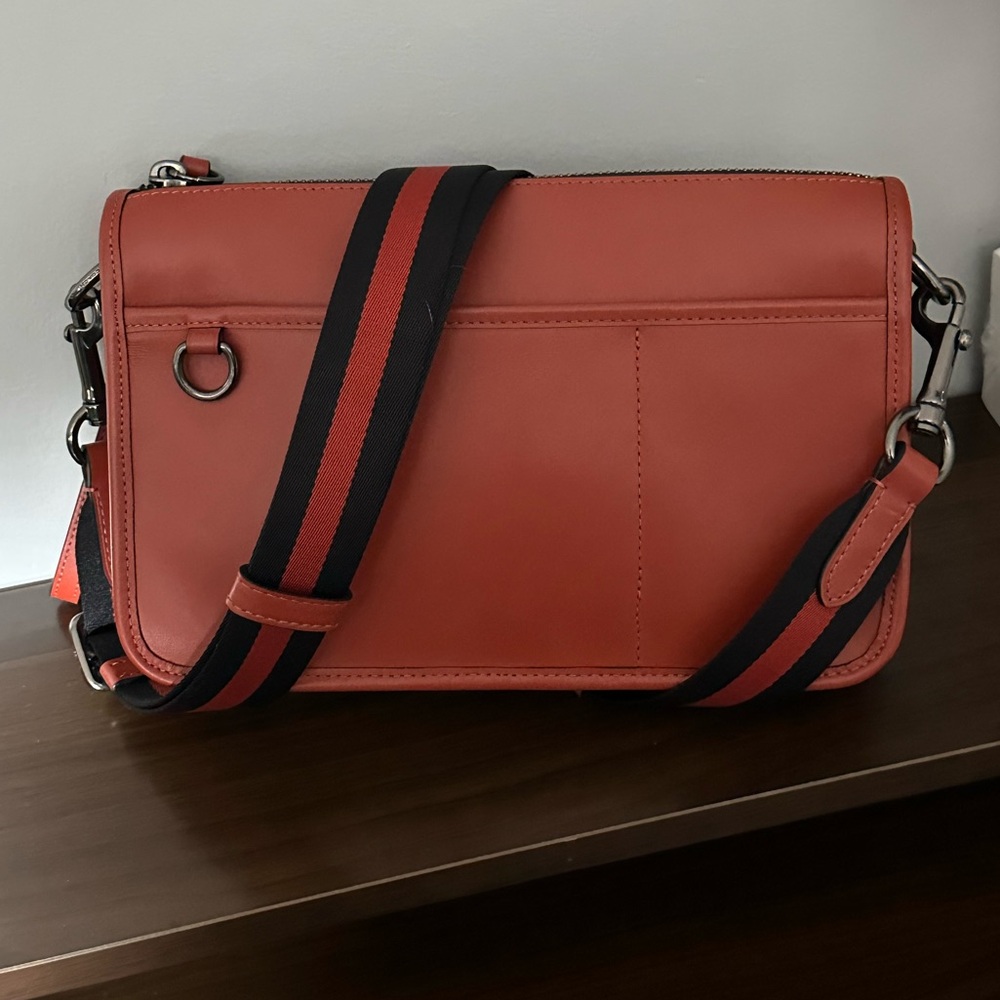 Coach Heritage Convertible Crossbody Wristet Pouch